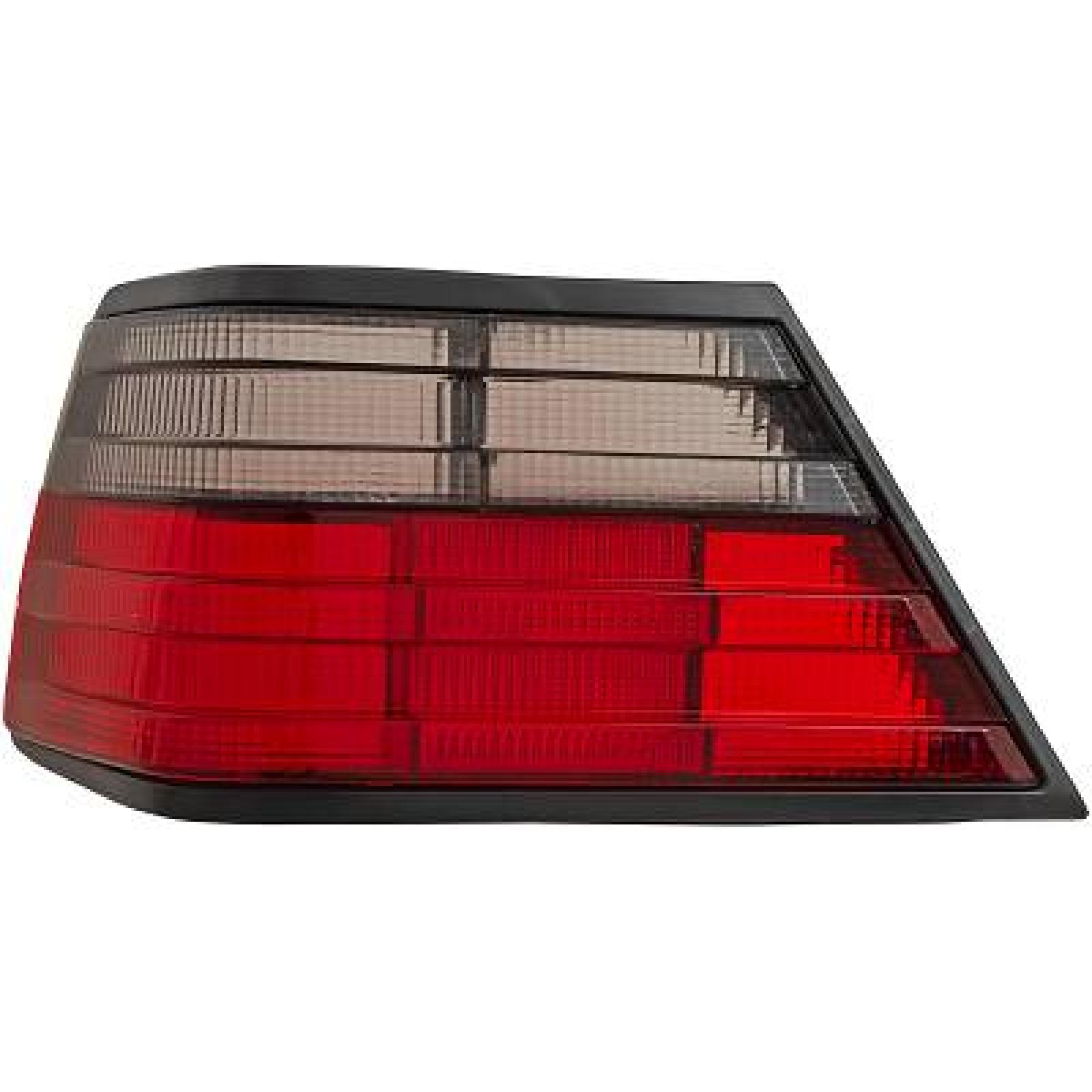 Vidro de farol, luz traseira Esquerdo para Mercedes 200-320E (W124) 93-95
