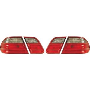 Jogo de farolins traseiros para Mercedes Classe E (W210) 99-02
