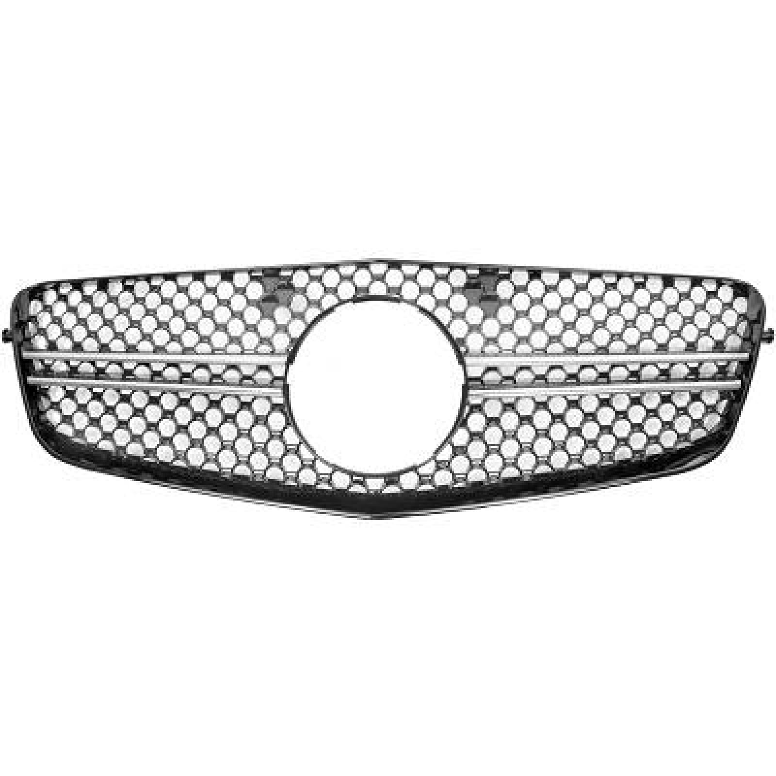 Grelha de radiador para Mercedes Classe E E220-500 W212 09-13
