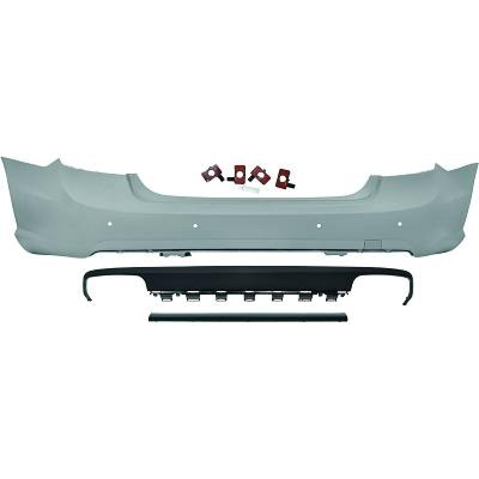 Pára-choques Traseiro para Mercedes Classe E E220-500 W212 09-13