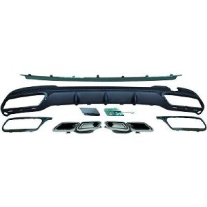 Guarnição, pára-choques Traseiro para Mercedes Classe E E220-500 W212 13-16