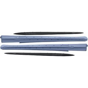 Revestimento de degrau para Mercedes Classe E E220-500 W212 13-16