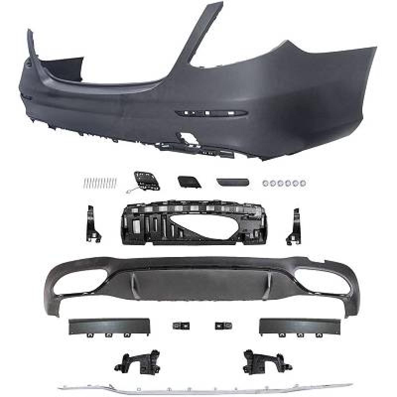 Pára-choques Traseiro para Mercedes Classe E E220-500 W213 16-6.2020