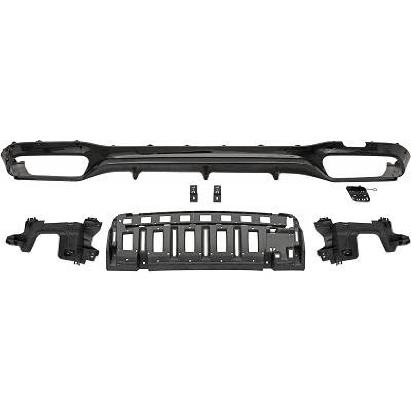 Guarnição, pára-choques Traseiro para Mercedes Classe E E220-500 W213 16-6.2020