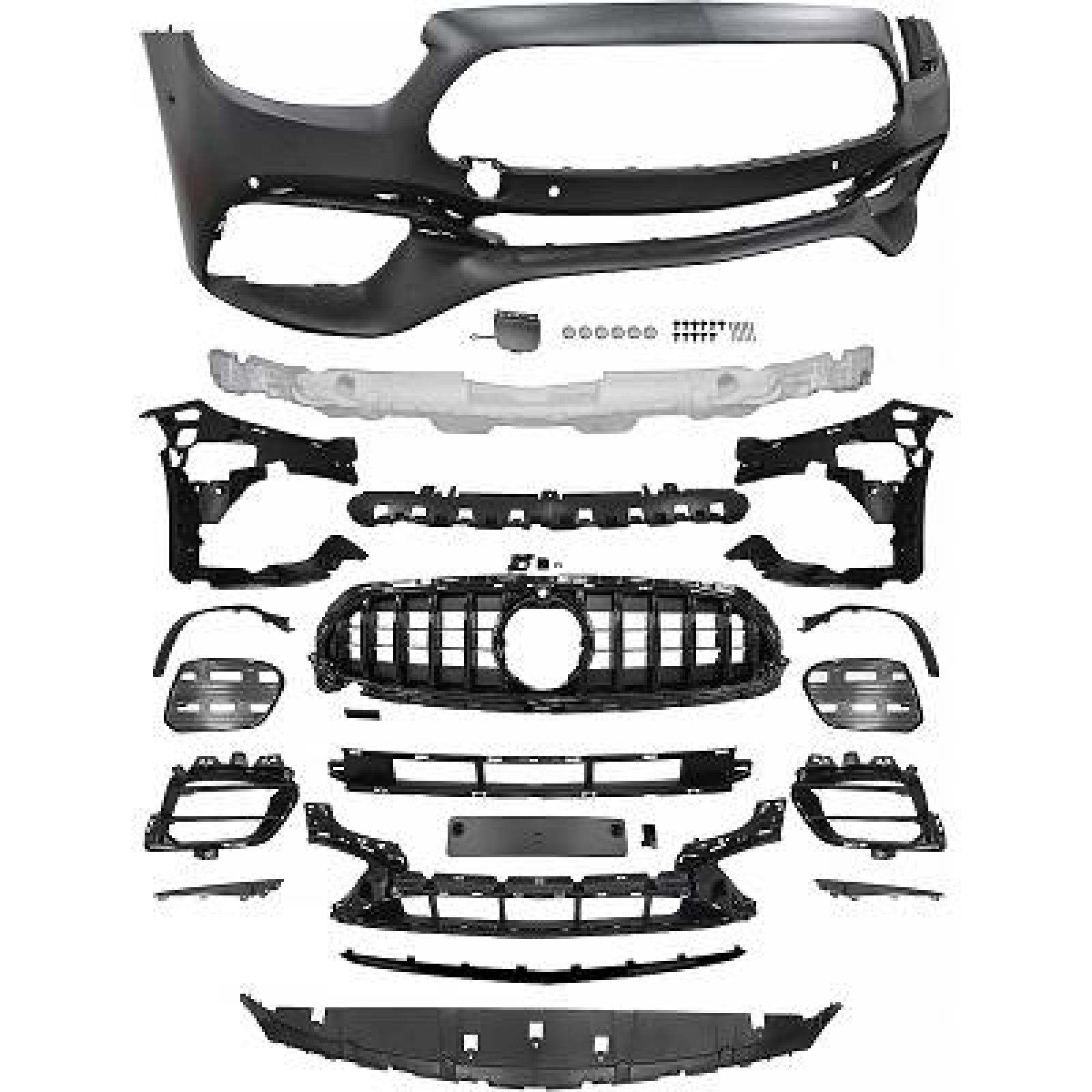 Pára-choques Dianteiro para Mercedes Classe E E220-500 W213 20->>
