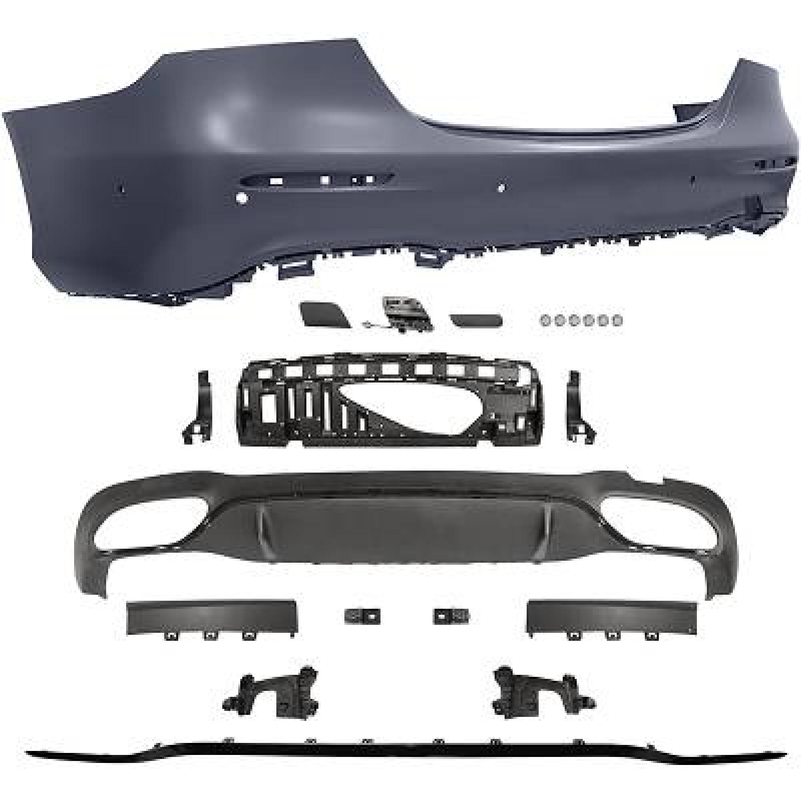 Pára-choques Traseiro para Mercedes Classe E E220-500 W213 20->>