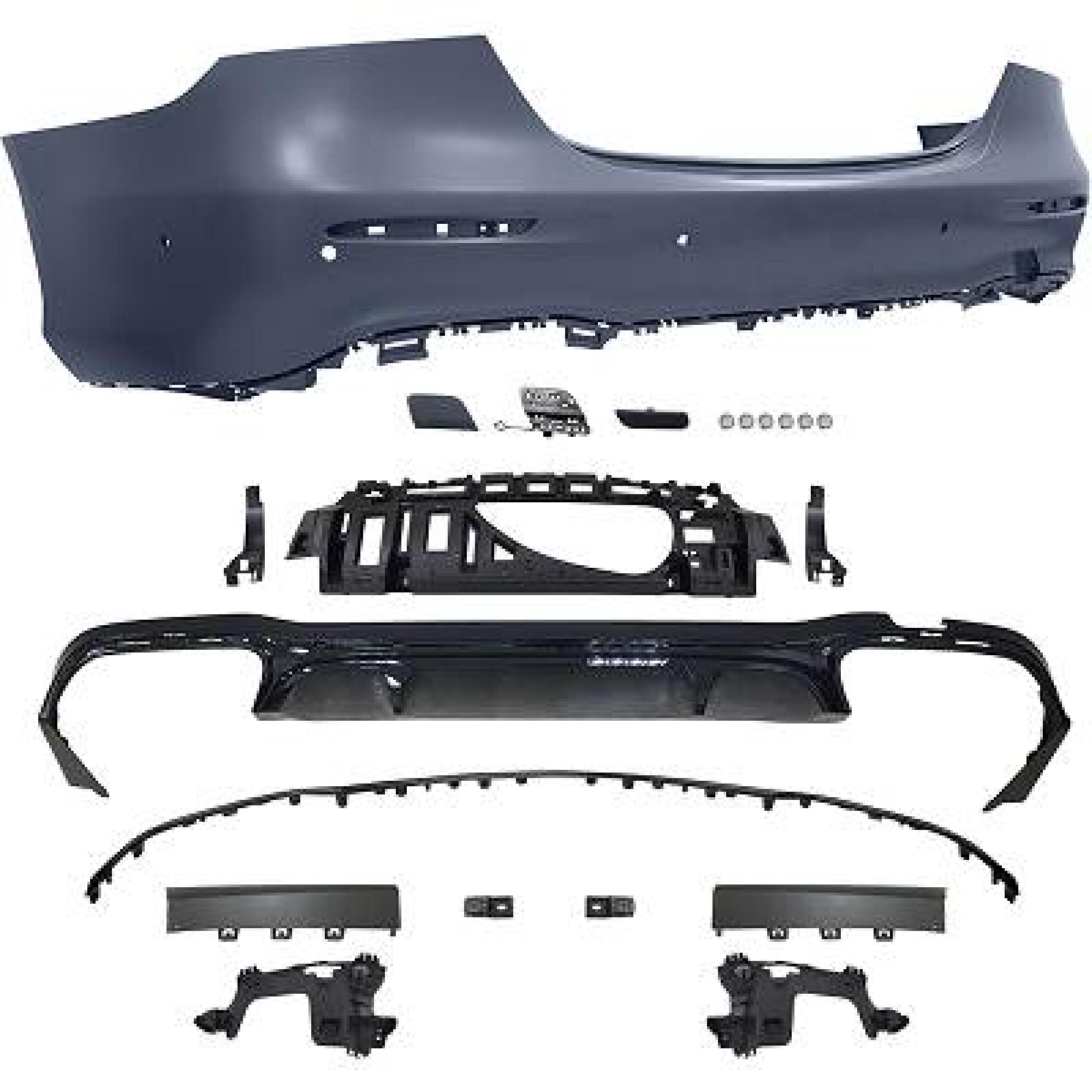 Pára-choques Traseiro para Mercedes Classe E E220-500 W213 20->>
