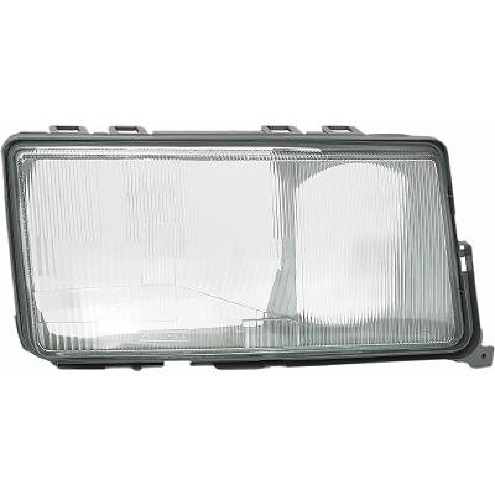 Vidro do farol Direito para Mercedes 190E/D (W201) 82-93