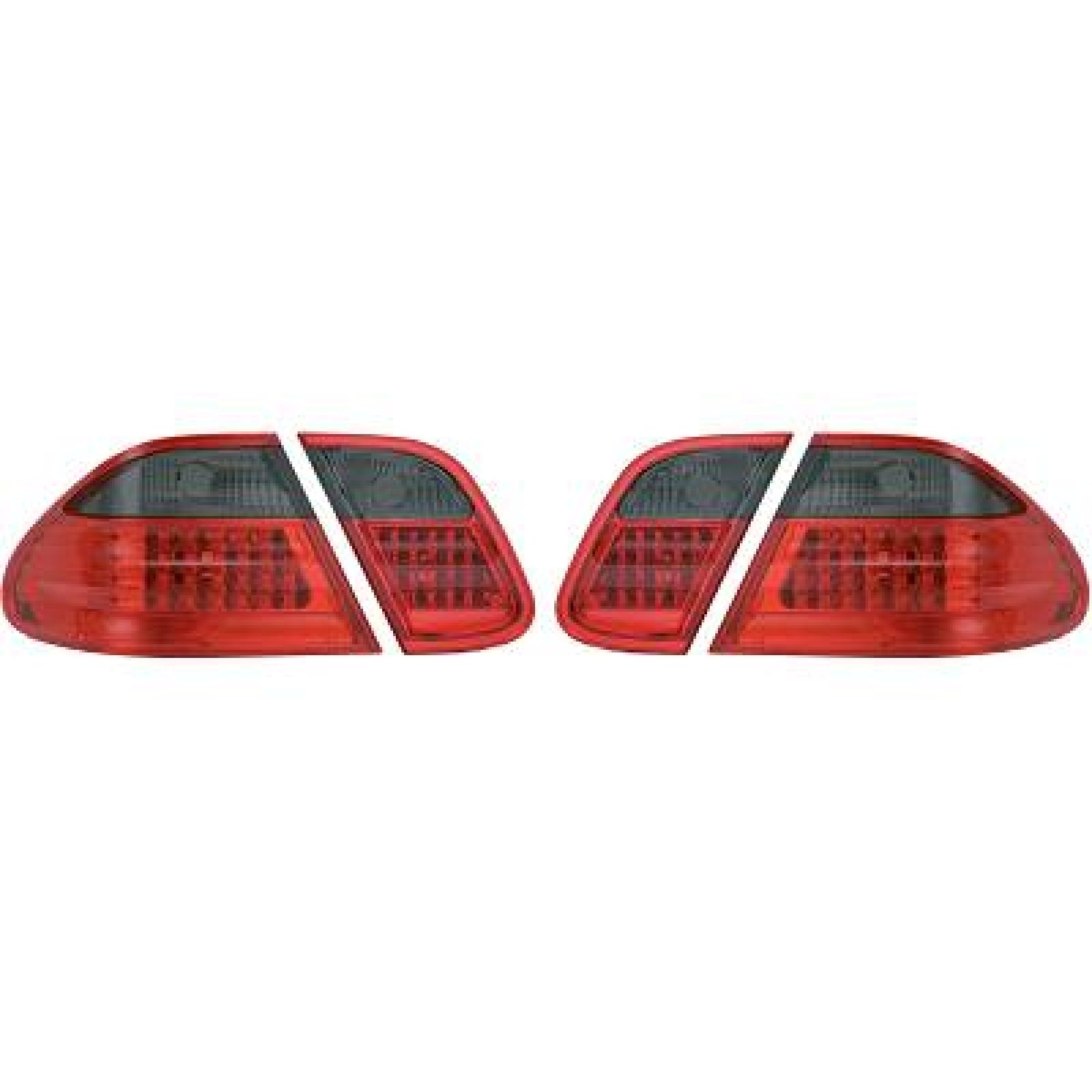 Jogo de farolins traseiros para Mercedes CLK C208 97-02