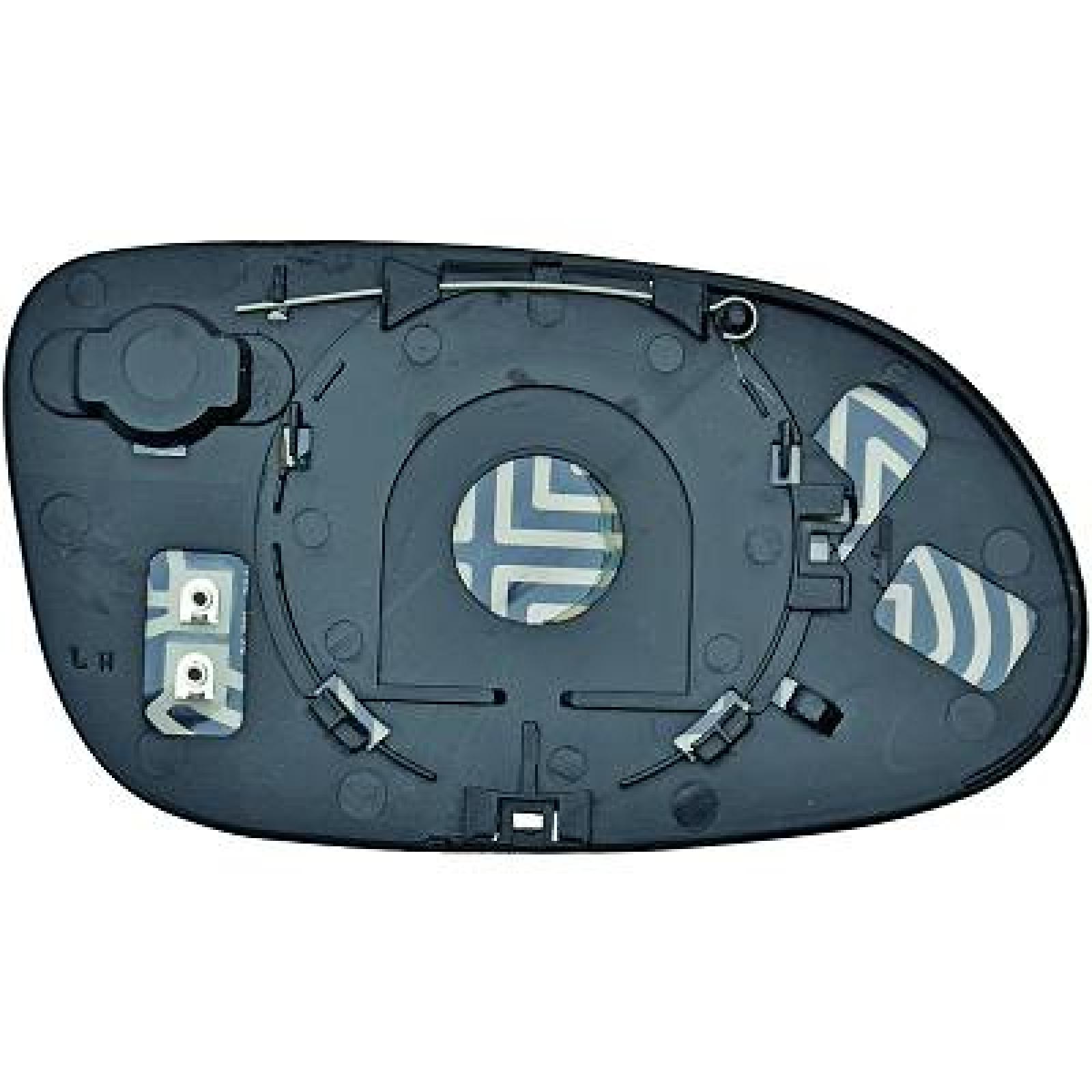 Vidro de espelho, espelho retrovisor exterior Esquerdo para Mercedes CLK 200-500 C209 02-09