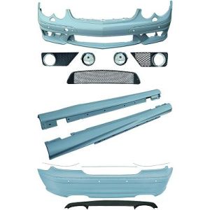 Pára-choques Traseiro para Mercedes CLK 200-500 C209 02-09