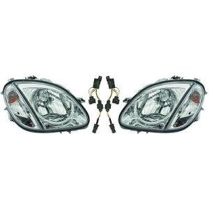 Jogo de faróis principais para Mercedes SLK R170 96-04
