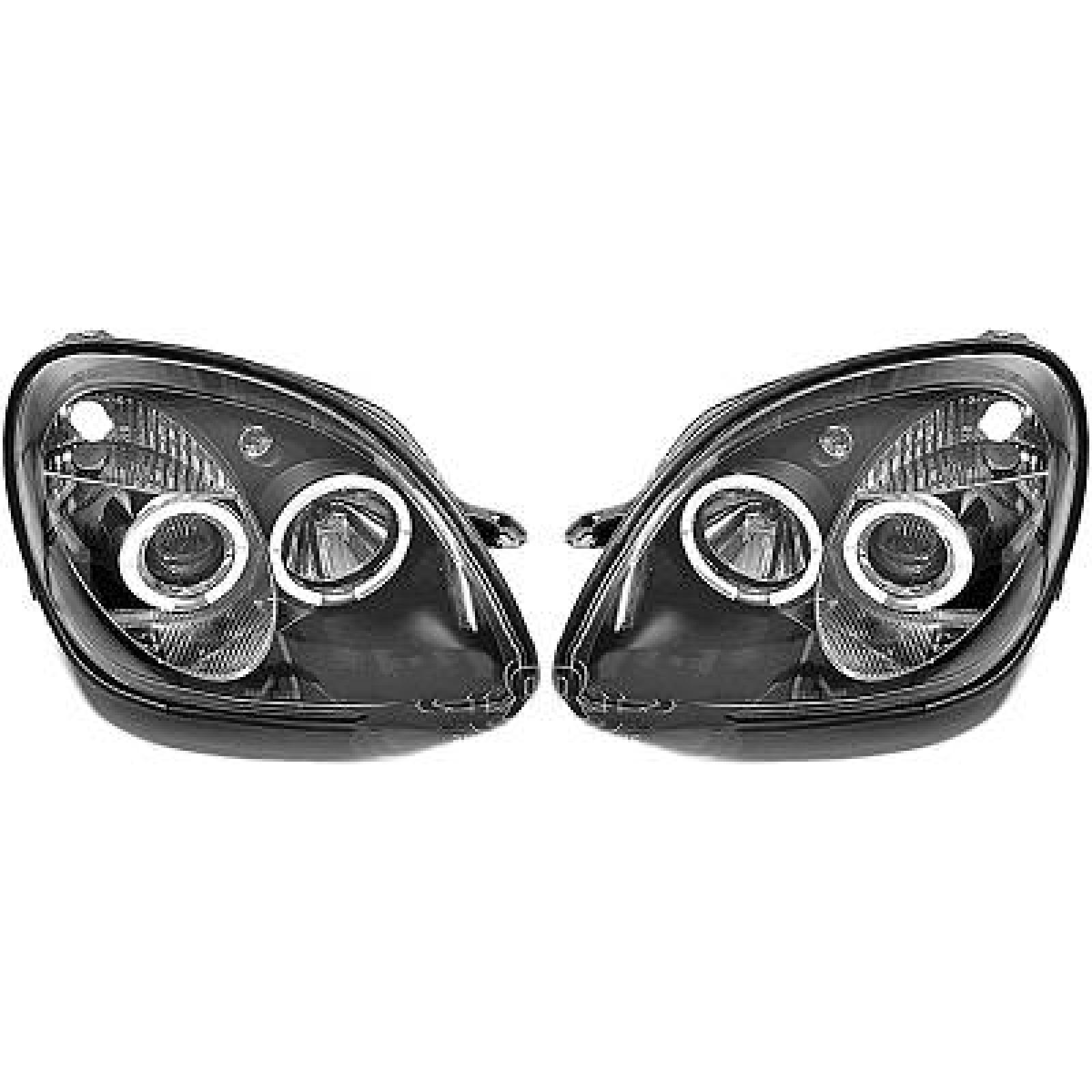 Jogo de faróis principais para Mercedes SLK R170 96-04