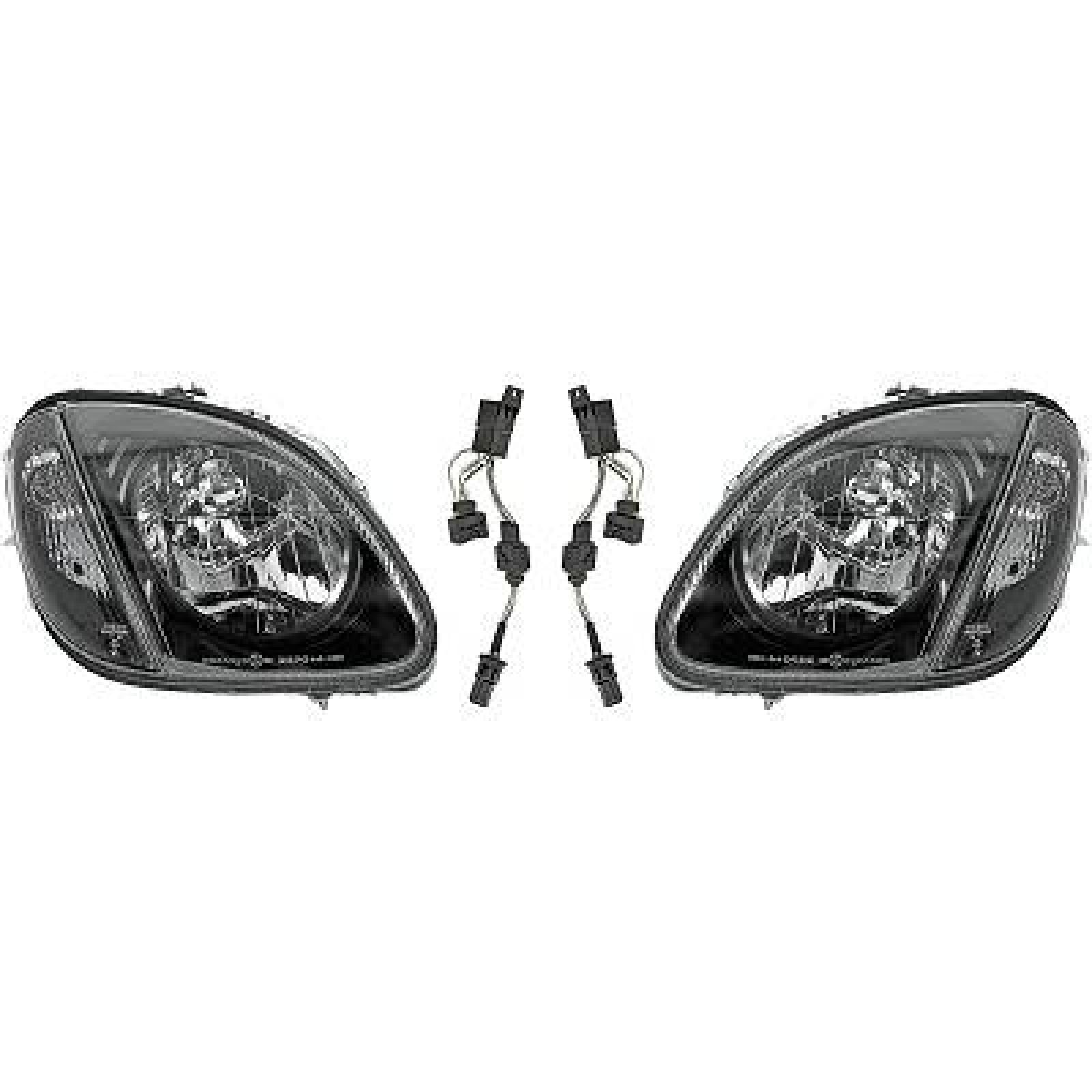 Jogo de faróis principais para Mercedes SLK R170 96-04