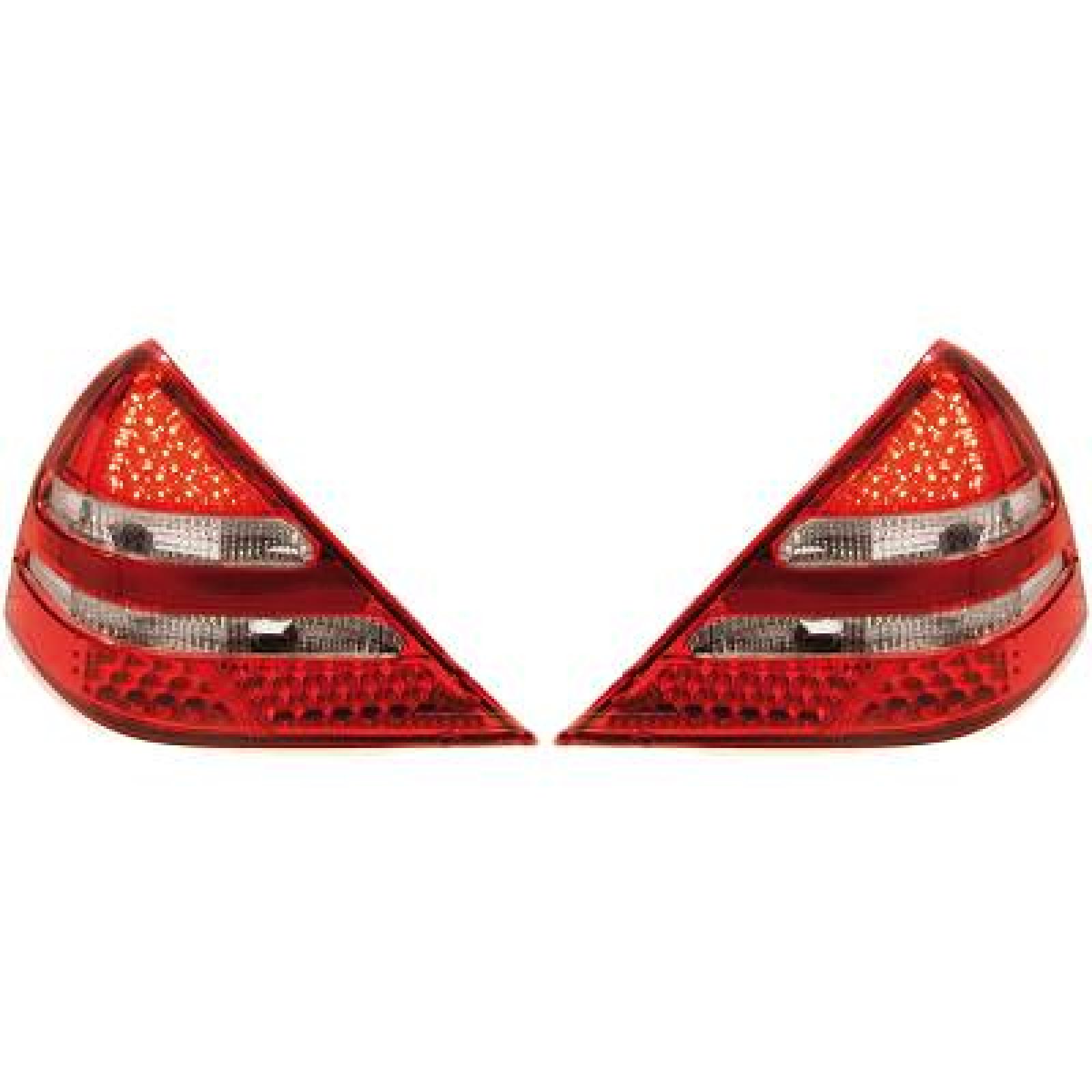 Jogo de farolins traseiros para Mercedes SLK R170 96-04