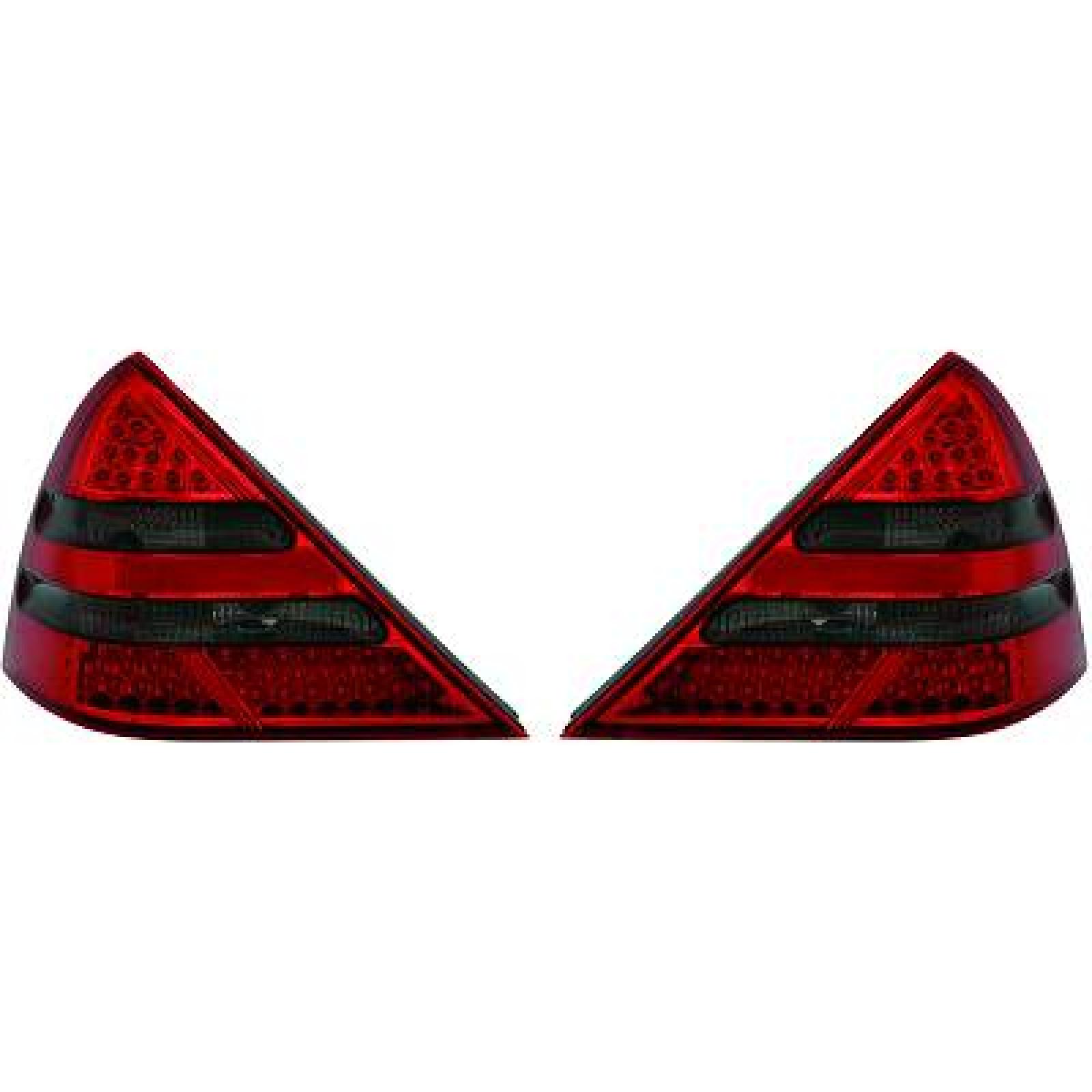 Jogo de farolins traseiros para Mercedes SLK R170 96-04