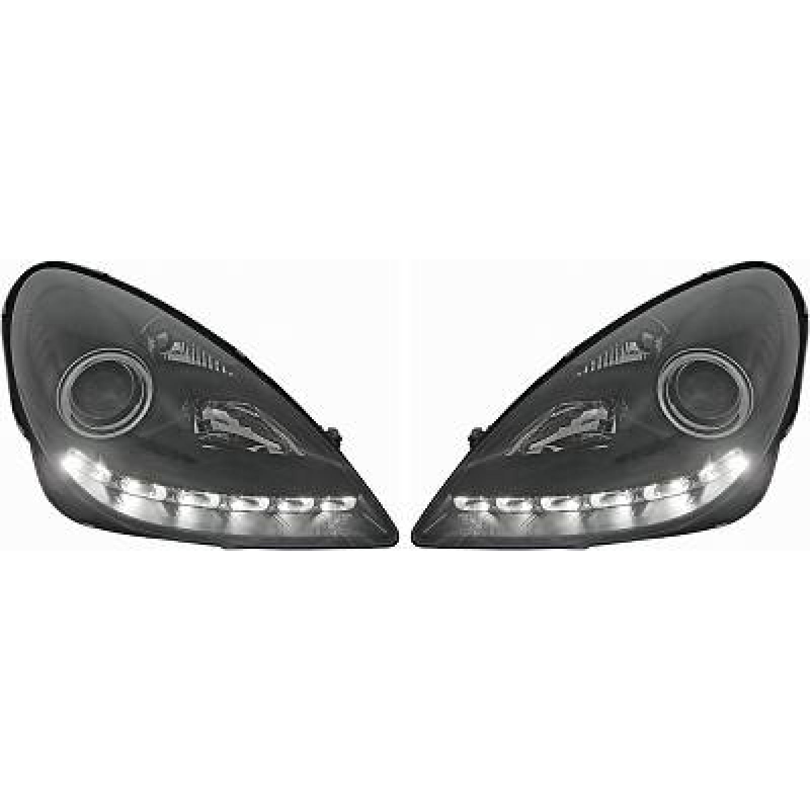 Jogo de faróis principais para Mercedes SLK R171 04-11
