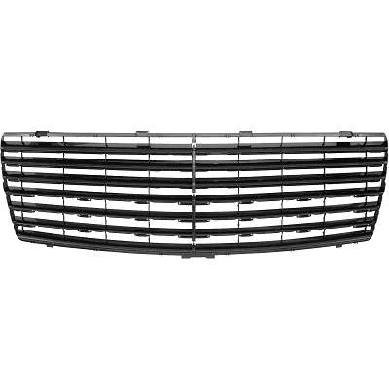 Elemento da grelha do radiador para Mercedes W140 SE/L (300-600) 91-98