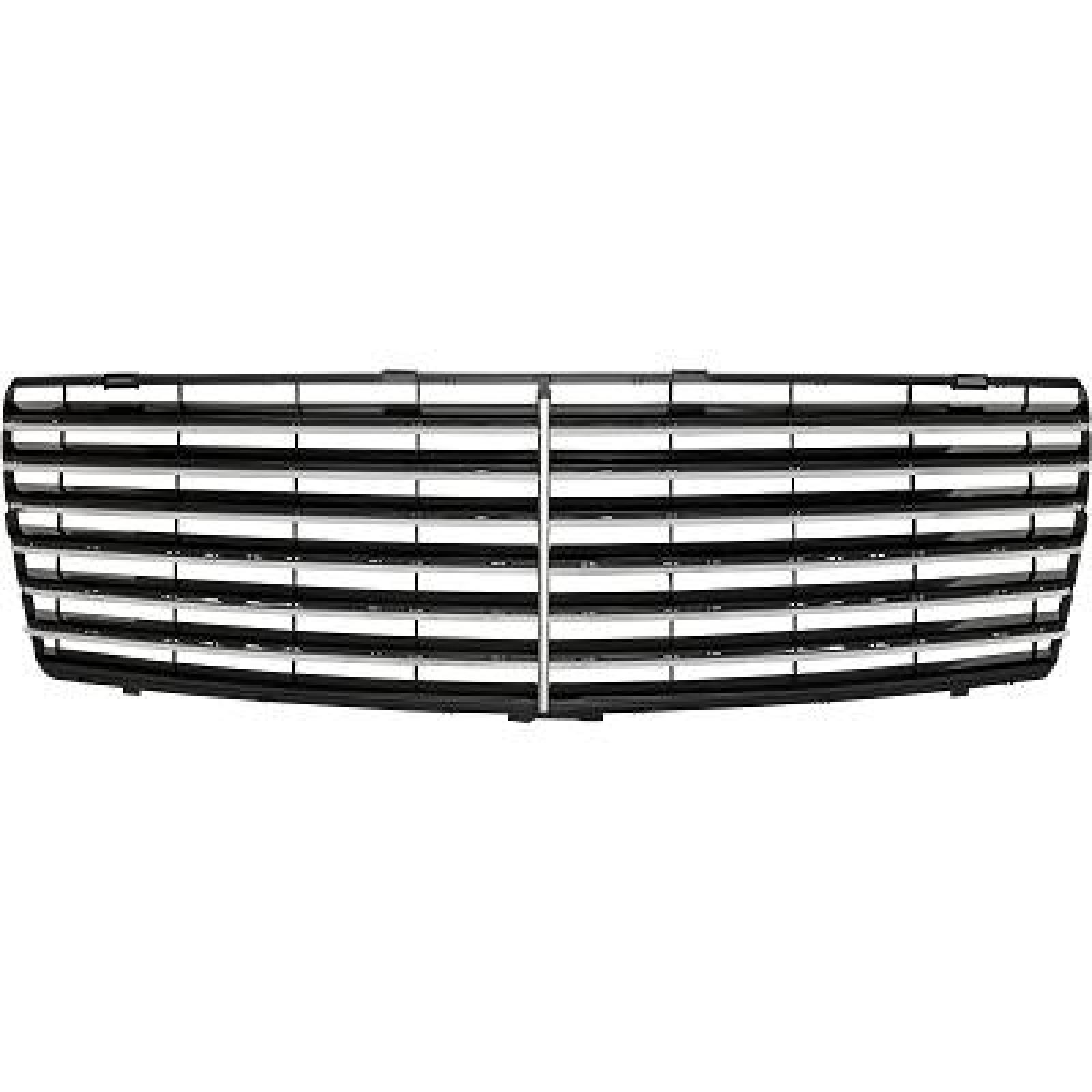 Elemento da grelha do radiador para Mercedes W140 SE/L (300-600) 91-98