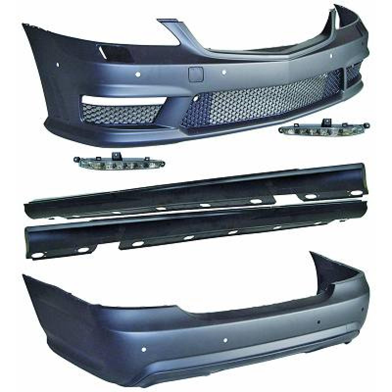 Pára-choques Traseiro para Mercedes Classe S W221 05-09