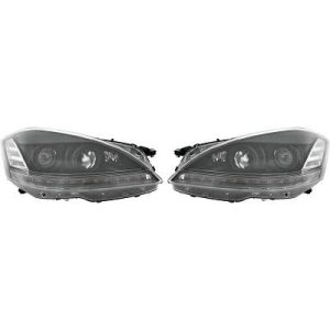 Jogo de faróis principais para Mercedes Classe S W221 05-09