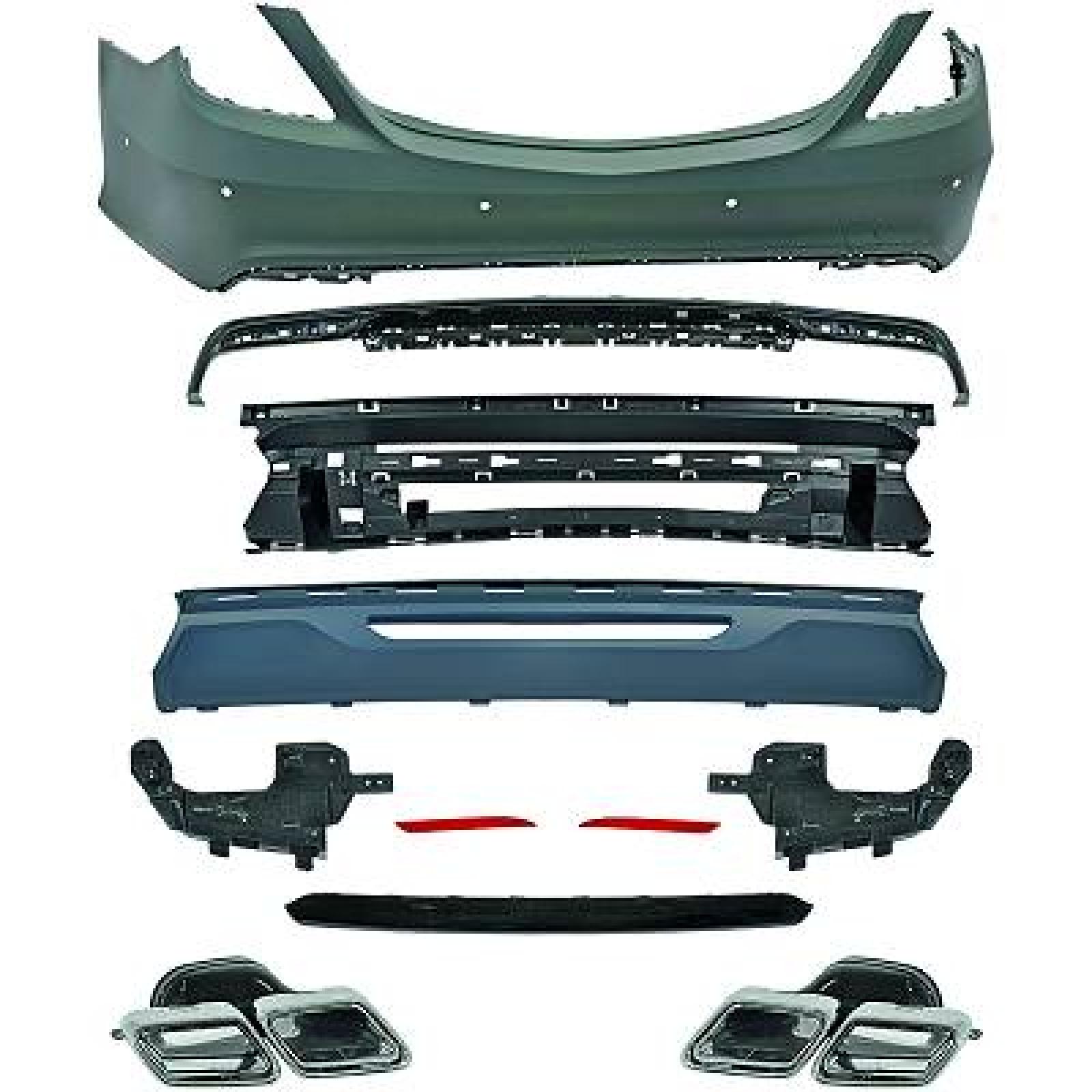 Pára-choques Traseiro para Mercedes Classe S W222 13-17