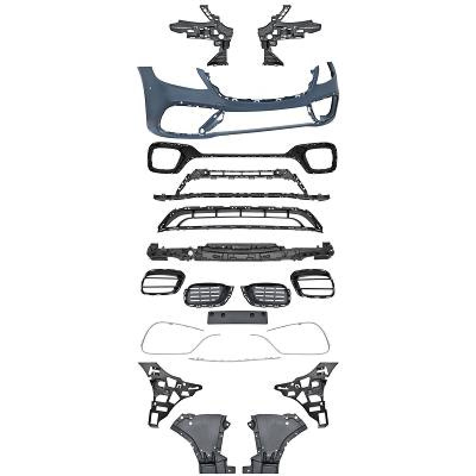 Pára-choques Dianteiro para Mercedes Classe S W222 17->>