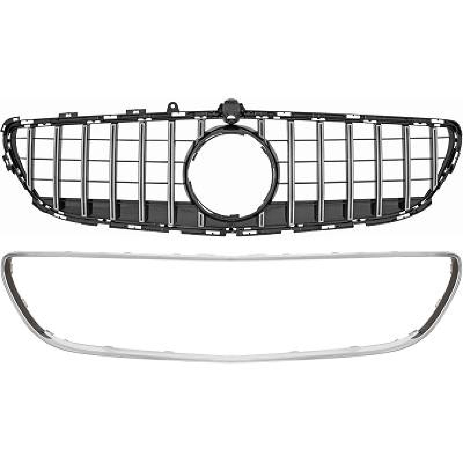 Elemento da grelha do radiador para Mercedes CLS W218 15-17