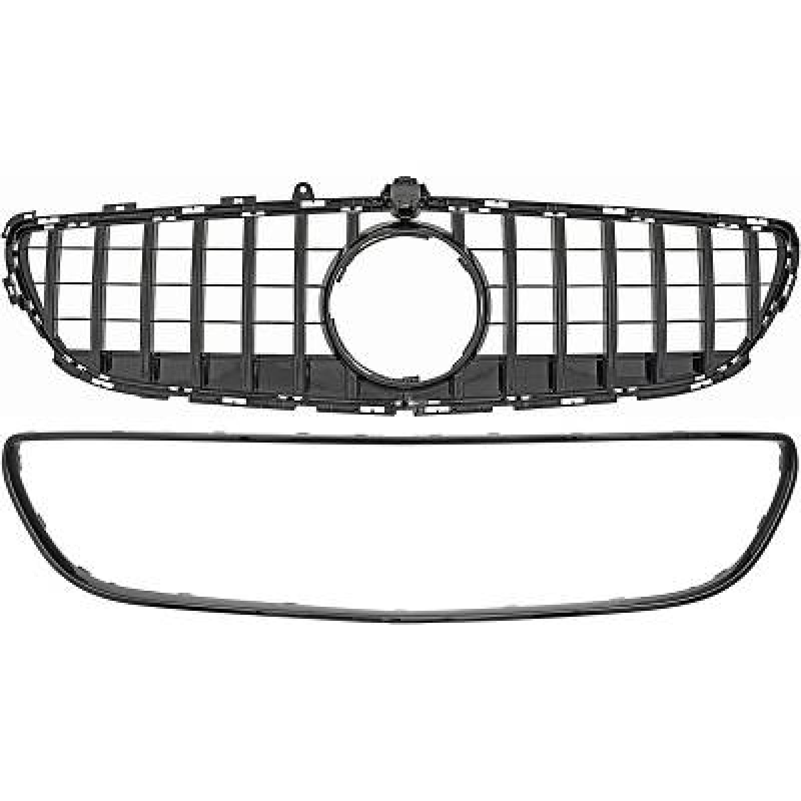 Elemento da grelha do radiador para Mercedes CLS W218 15-17