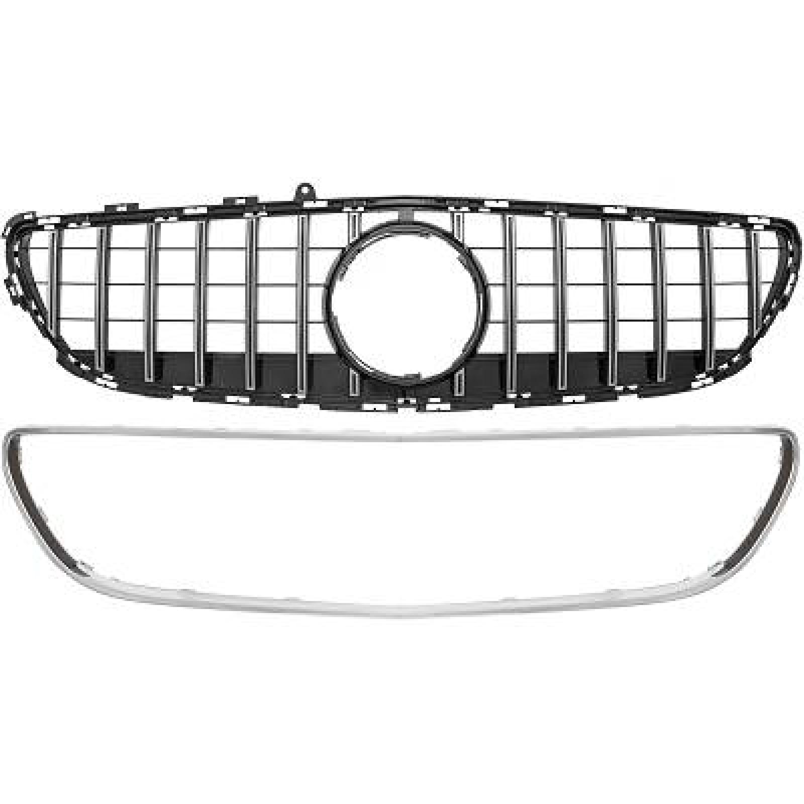 Elemento da grelha do radiador para Mercedes CLS W218 15-17