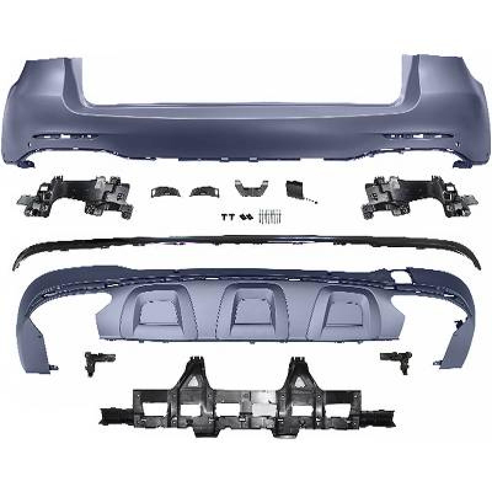 Pára-choques Traseiro para Mercedes Classe GLC (W253) 1.15-7.19