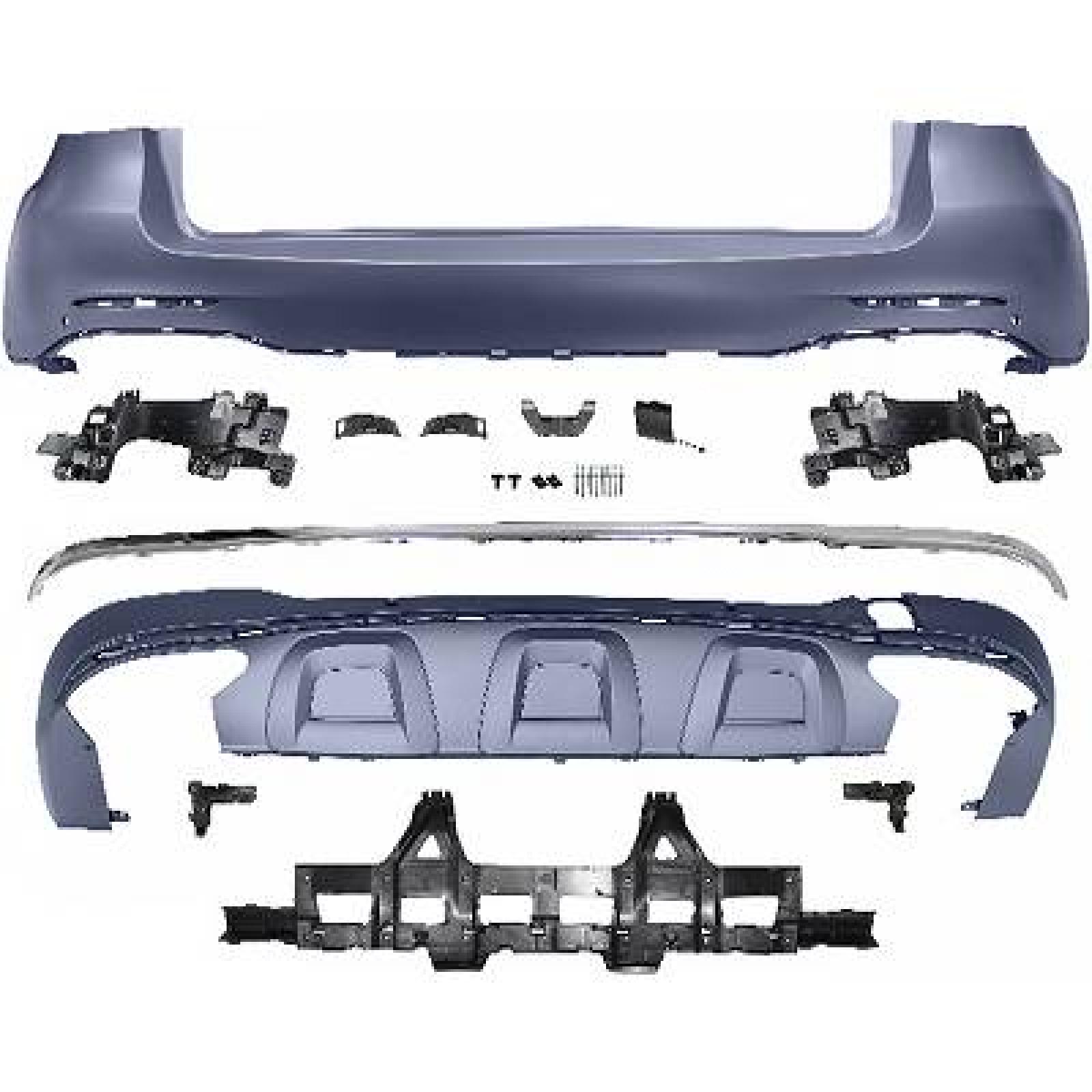 Pára-choques Traseiro para Mercedes Classe GLC (W253) 1.15-7.19