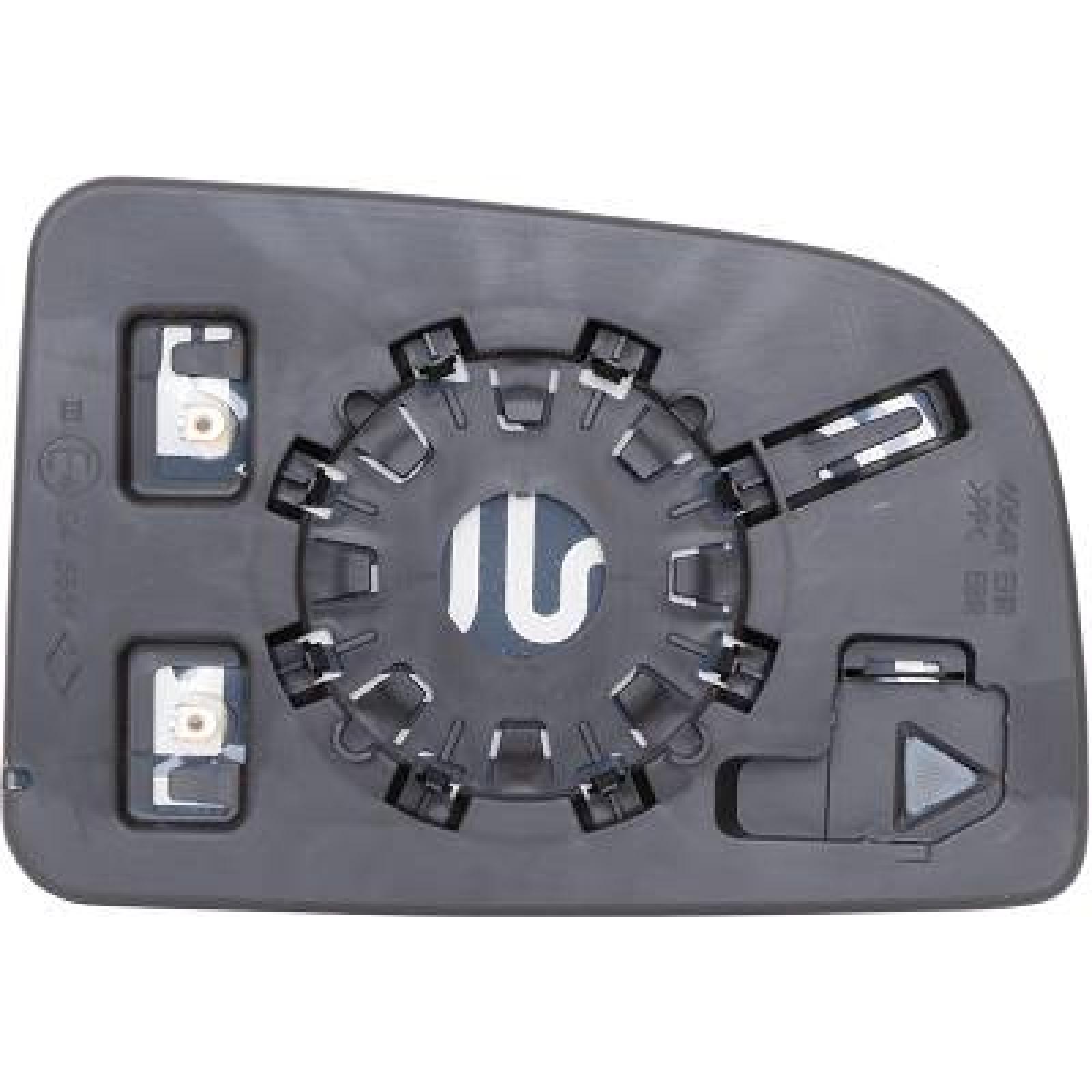 Vidro de espelho, espelho retrovisor exterior Direito para Mercedes Sprinter 18->>