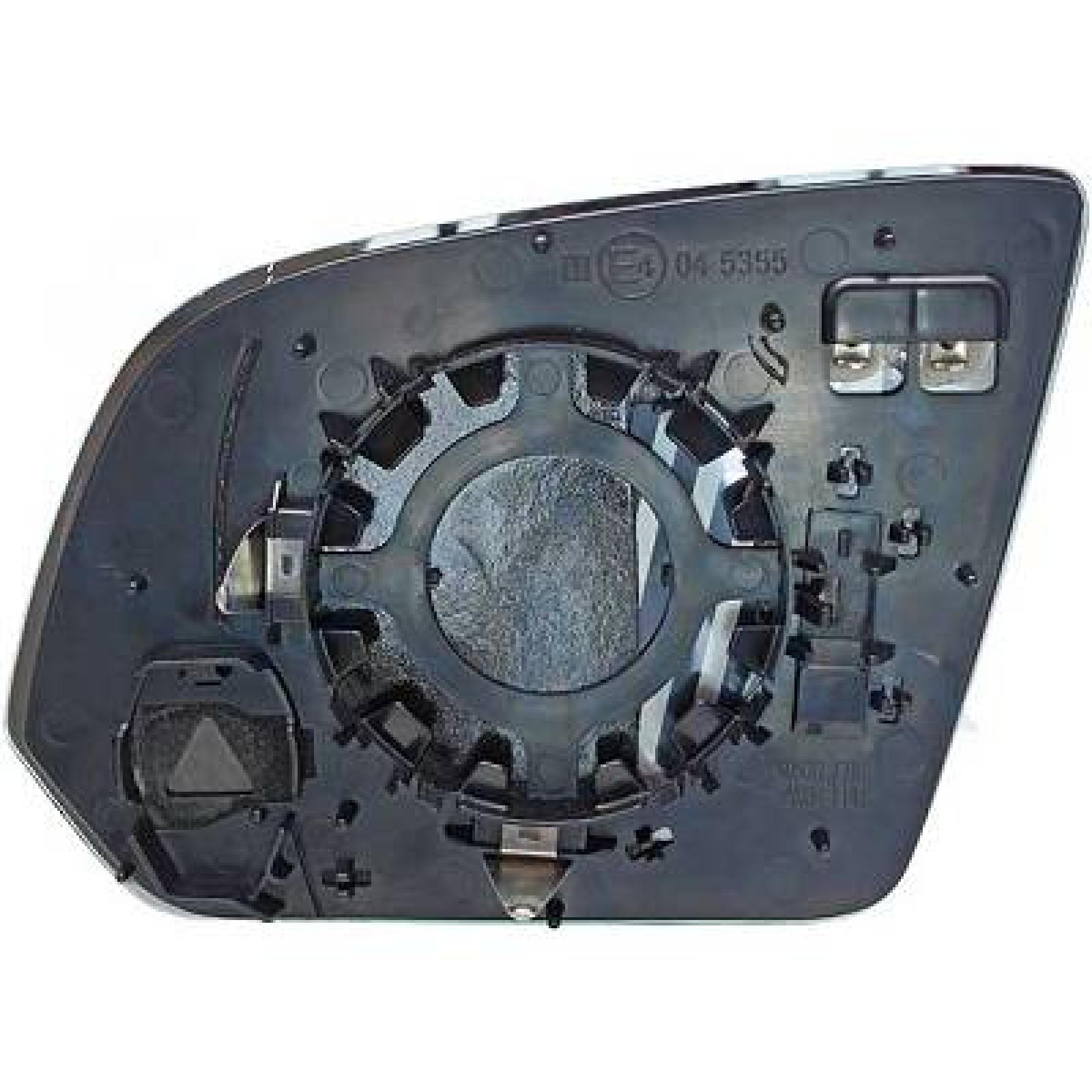Vidro de espelho, espelho retrovisor exterior Direito para Mercedes Classe V/Viano/Vito 14->>
