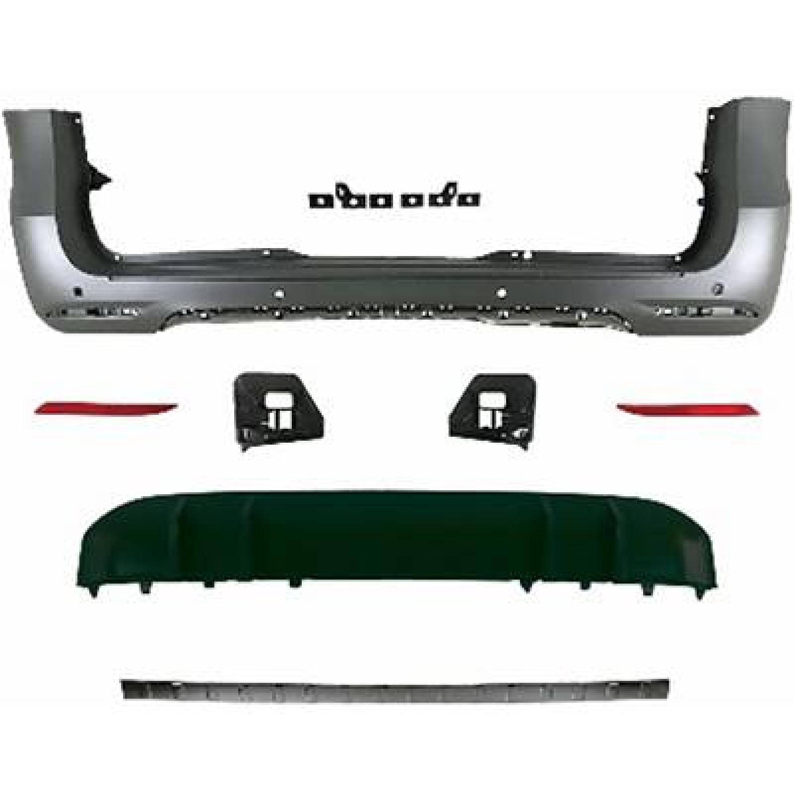 Pára-choques Traseiro para Mercedes Vito / V-Class (W447) 14->>