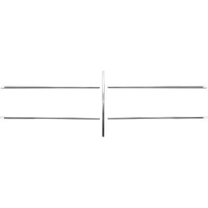 Jogo de frisos, grelha do radiador para Mercedes C180-280 (W202) 93-00