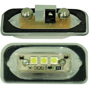 Luz de chapa de matrícula para Mercedes (C180-320)W203 00-08