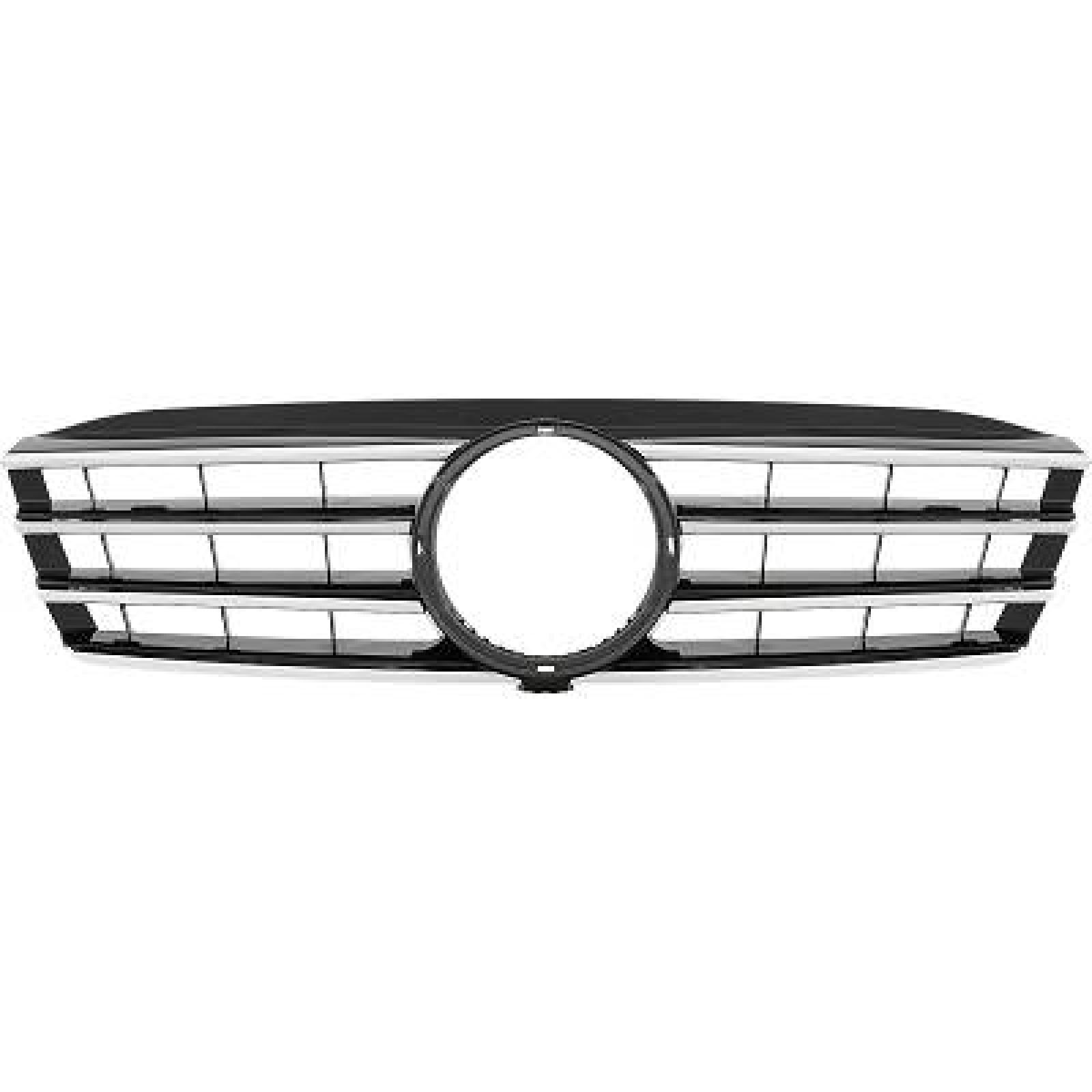 Grelha de radiador para Mercedes (C180-320)W203 00-08