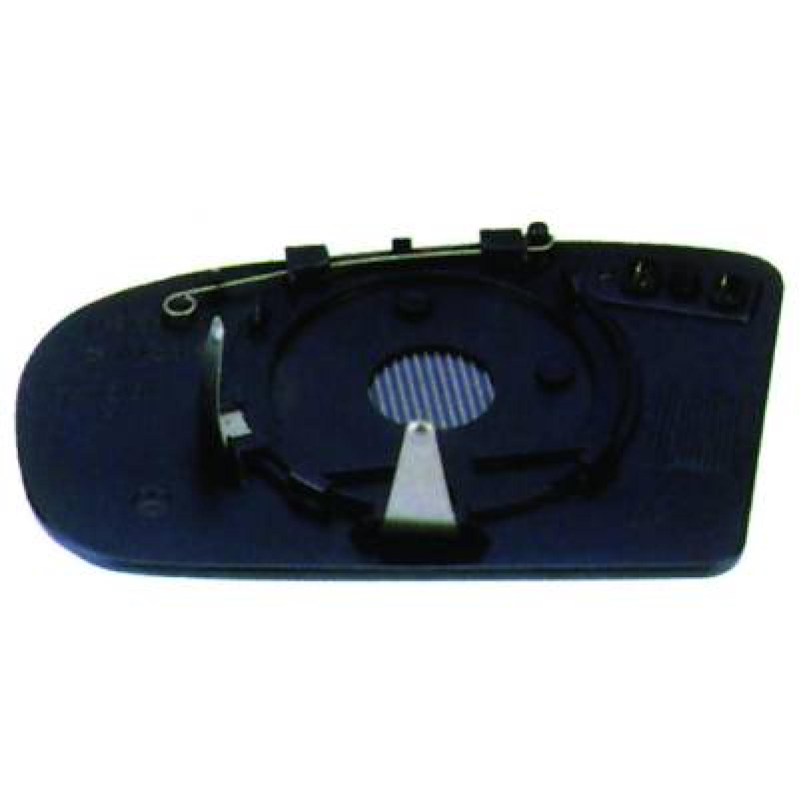 Vidro de espelho, espelho retrovisor exterior Direito para Mercedes Classe C (C203)Sportcoupe 01-04