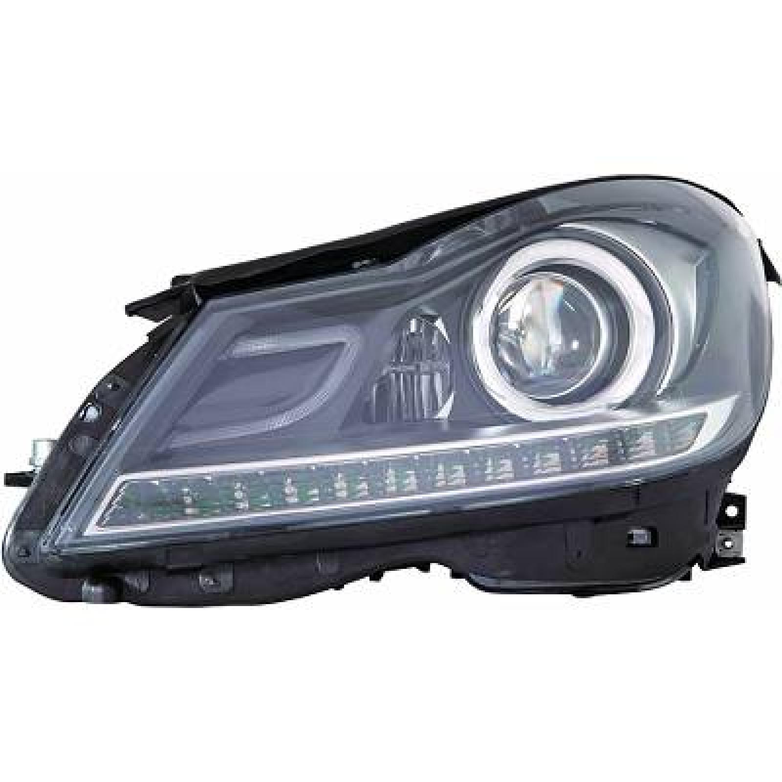 Farol principal Direito para Mercedes Classe C W204 11->>