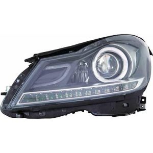 Farol principal Esquerdo para Mercedes Classe C W204 11->>