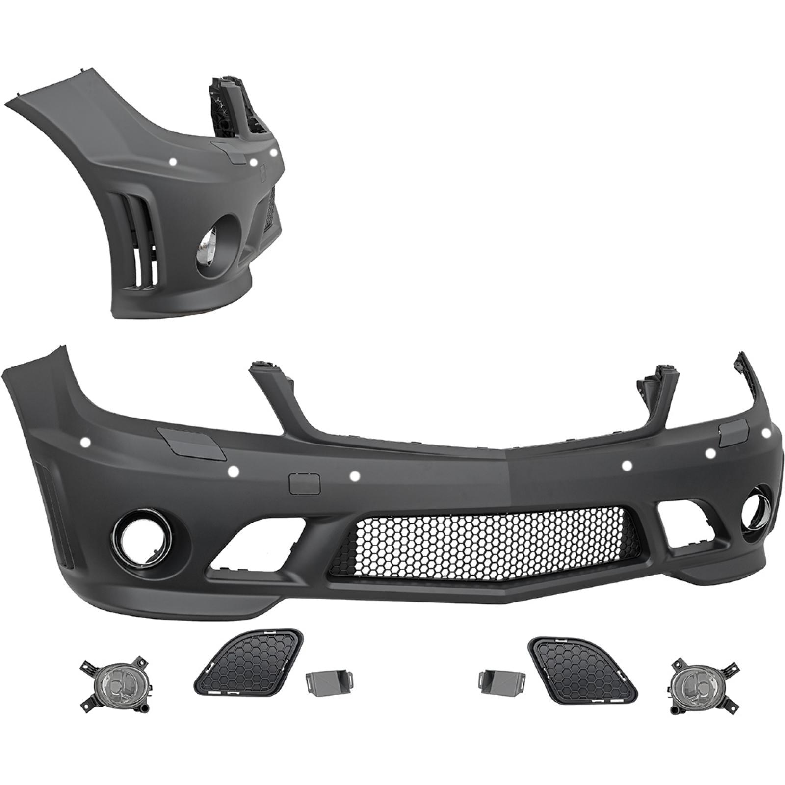 Pára-choques Dianteiro para Mercedes Classe C W204 07-11