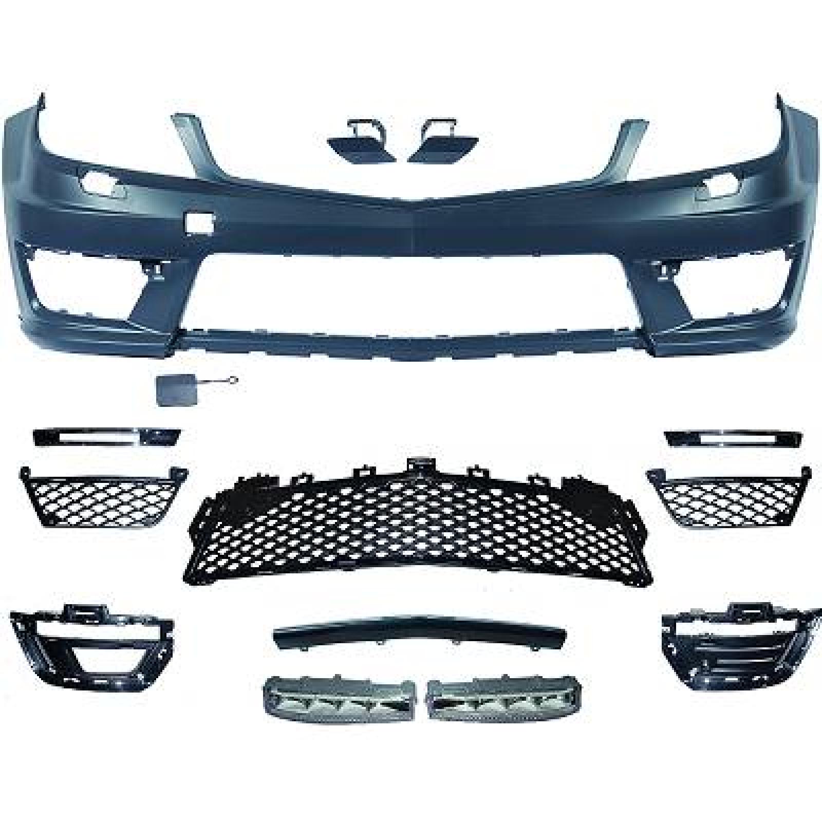 Pára-choques Dianteiro para Mercedes Classe C W204 11-15