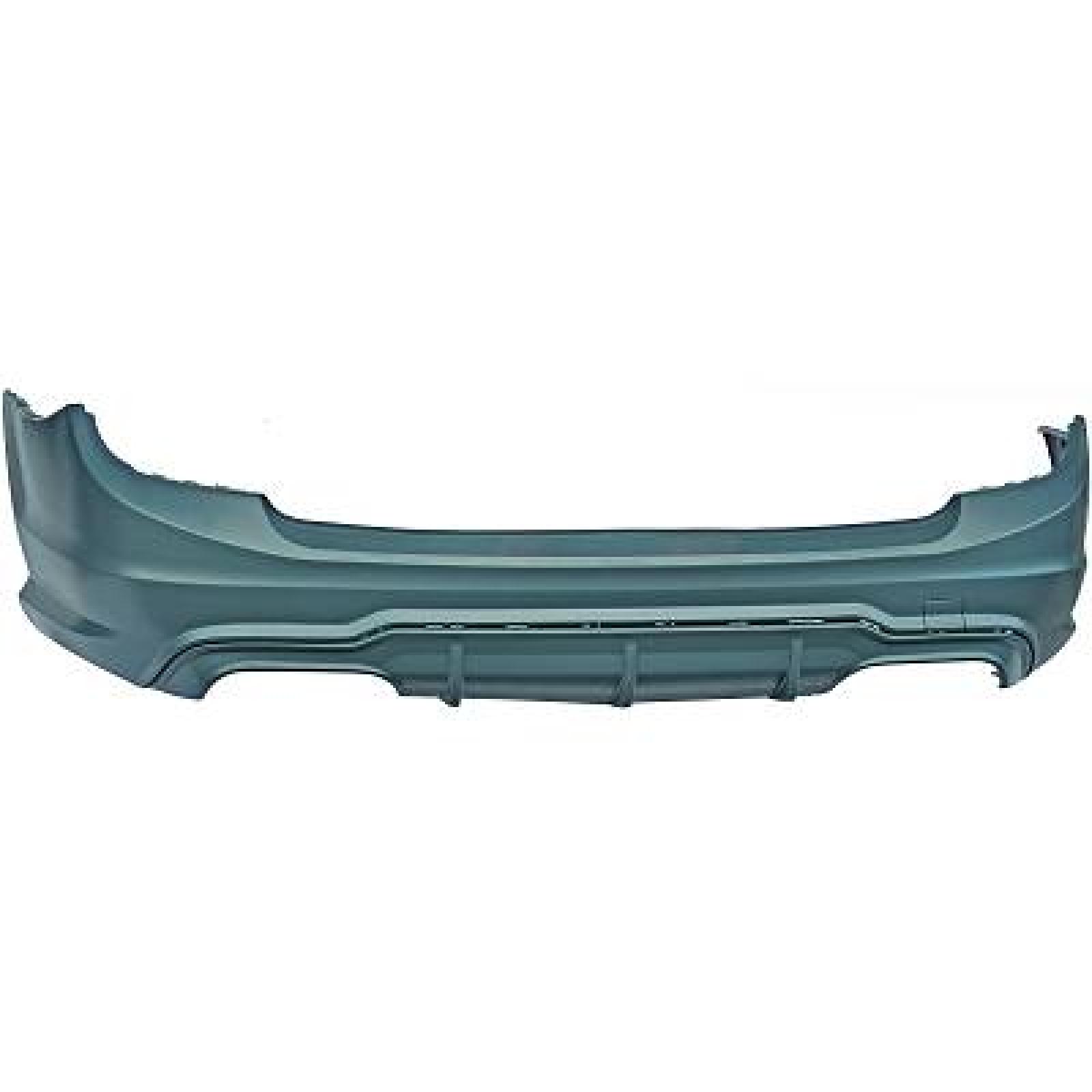 Pára-choques Traseiro para Mercedes Classe C W204 11-15