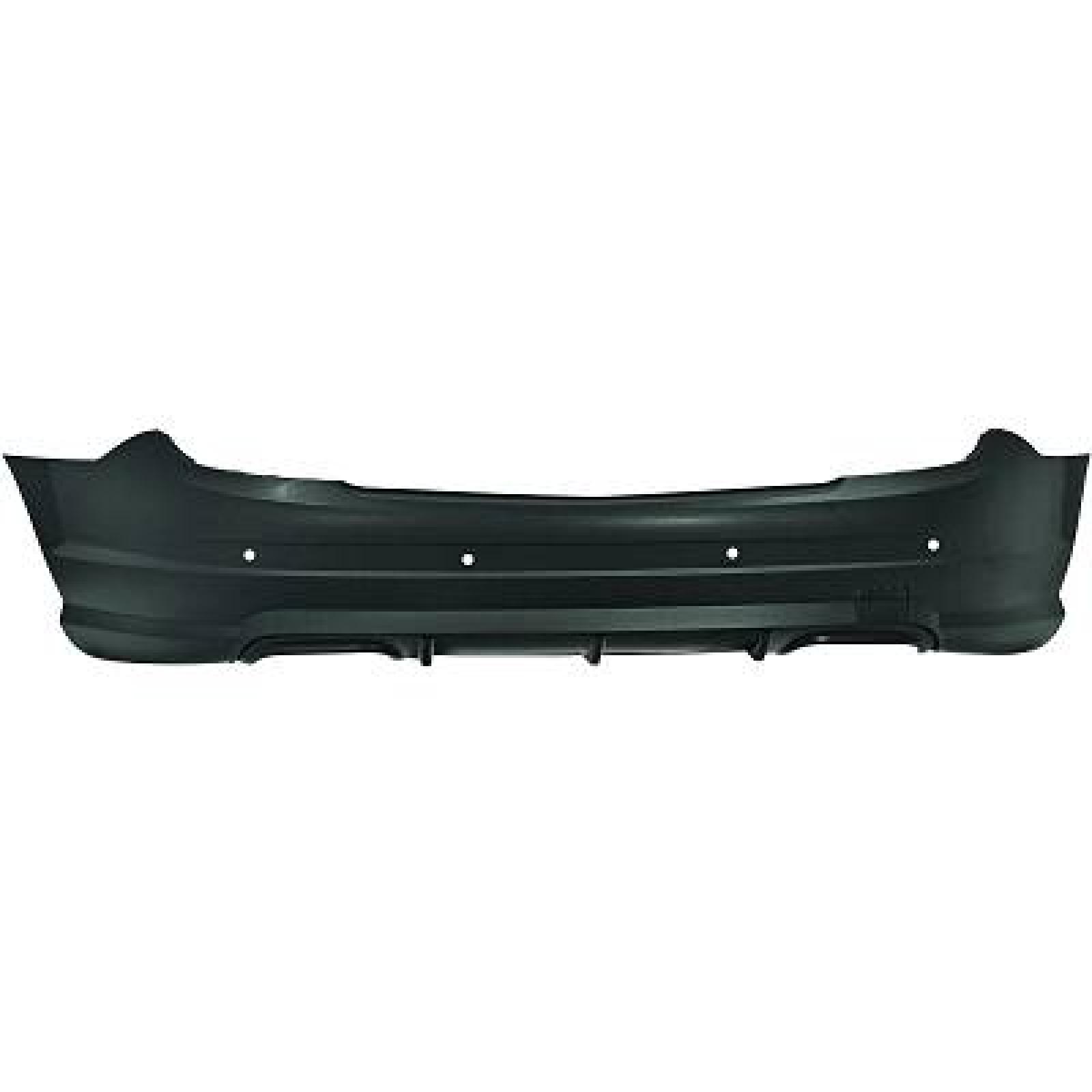 Pára-choques Traseiro para Mercedes Classe C W204 07-11