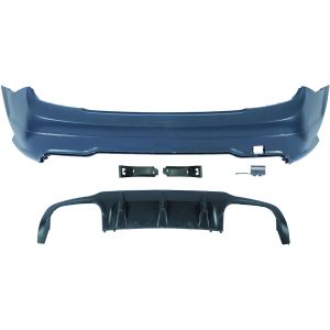 Pára-choques Traseiro para Mercedes Classe C W204 11-15