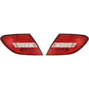 Jogo de farolins traseiros para Mercedes Classe C W204 11-15