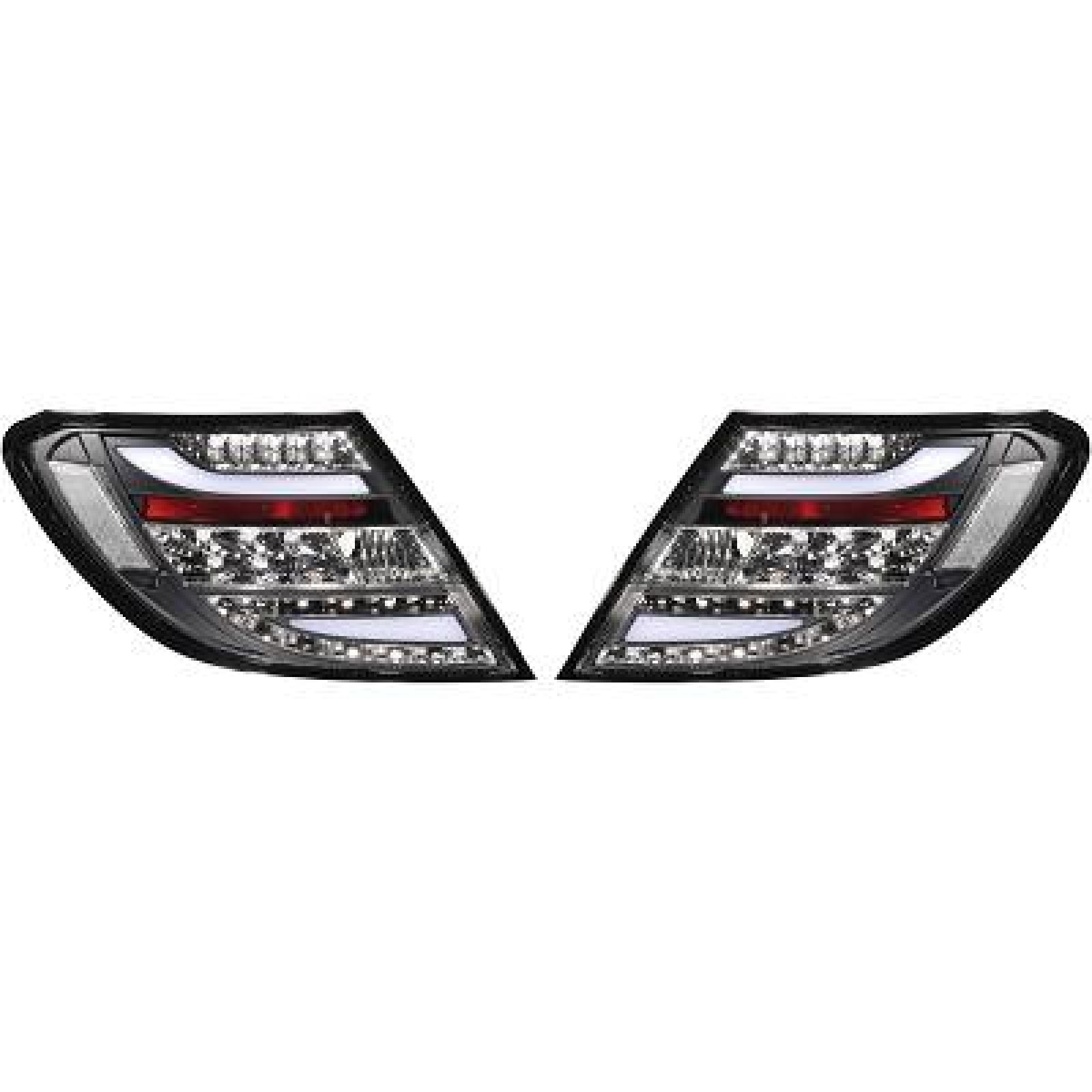 Jogo de farolins traseiros para Mercedes Classe C W204 11-15