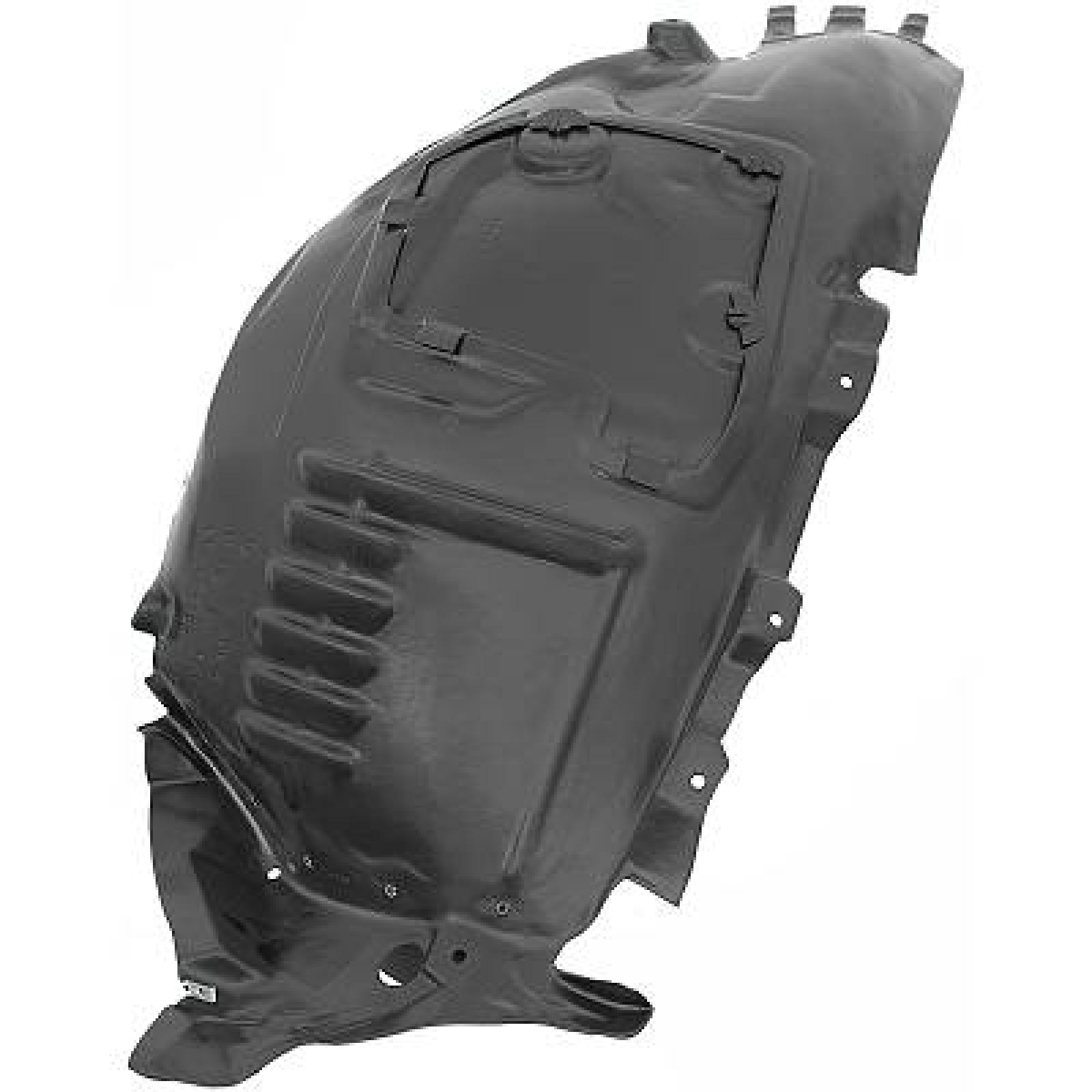 Cobertura, cava da roda Dianteiro Esquerdo para Mercedes Classe C Berlina/Carrinha W205 1.14-7.18