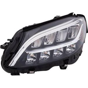 Farol principal Esquerdo para Mercedes Classe C Berlina/Carrinha W205 8.18->>